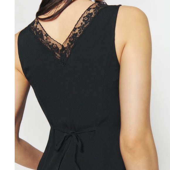 Reformation Cristina Top - Black - Picture 3 of 7